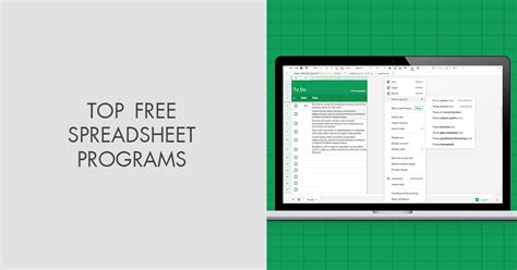 spreadshiet|Spreadsheet Programs 